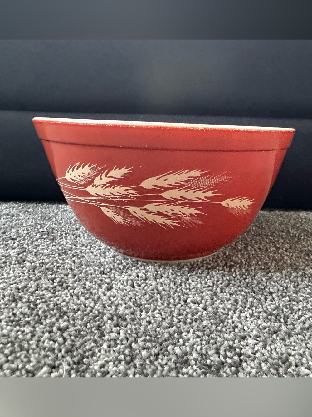 Vintage Pyrex autumn harvest Bowl